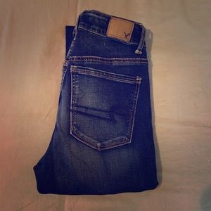 American Eagle women’s high rise jeggings. Size 4R